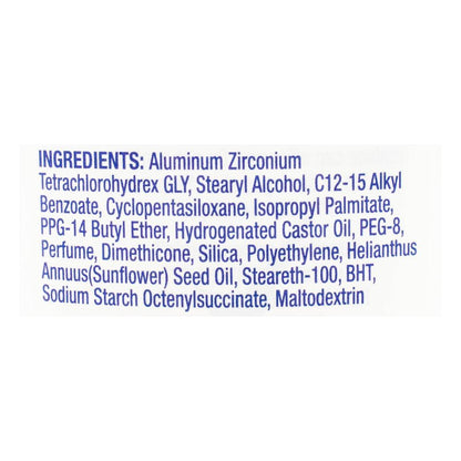 REXONA 42g ANTIPERSPIRANT 48H ANTI YELLOW STAINS AND SWEAT REDUCED WHITE MARKS INVISIBLE DRY (6x Pack)