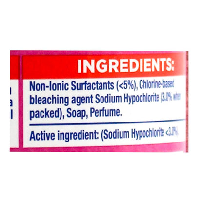 Domestos 500ml Thick Bleach Extra Power Pink Power (24x Pack)