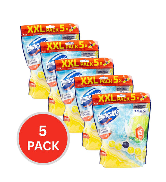 Domestos 55g Toilet Cleaner Cage Power 5 Lime 5 x 5Pk (25 Pack)