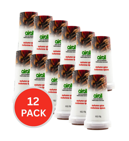 Airall Solid Air Freshener Autumn Spice 170g (12 Pack)