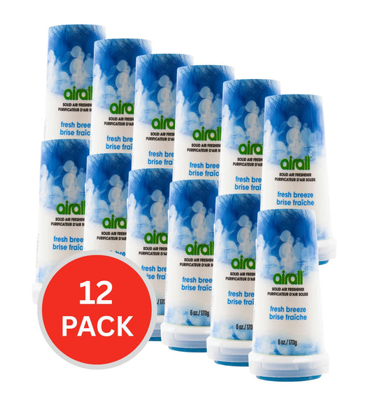 Airall Solid Air Freshener Fresh Breeze 170g (12 Pack)