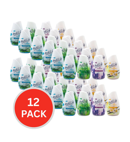 Kwik Life 198g Gel Air Fresheners Assorted (12x Pack)