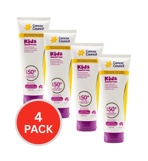 Cancer Council Kids 250ml (4 Pack)