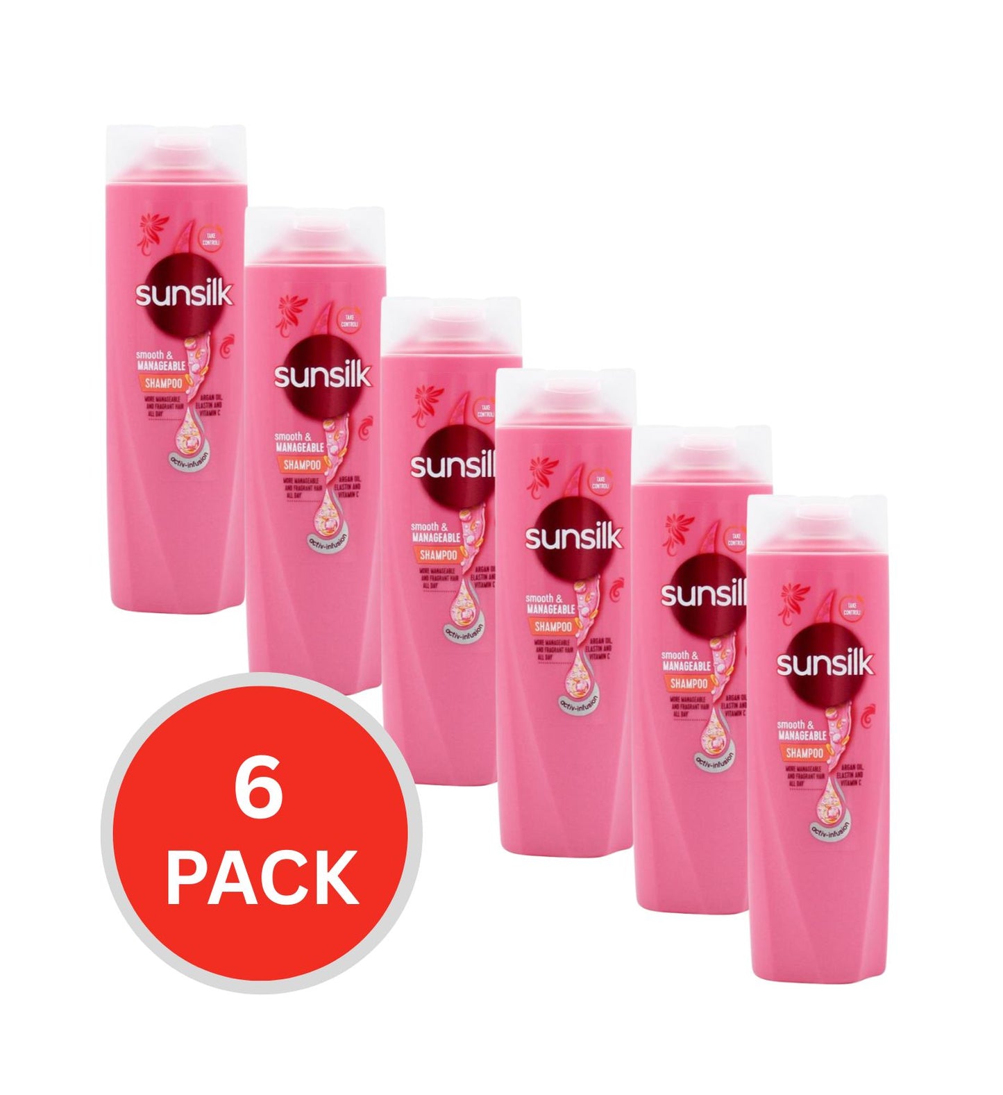 Sunsilk Shampoo Smooth And Manageable 160ml (6 Pack)