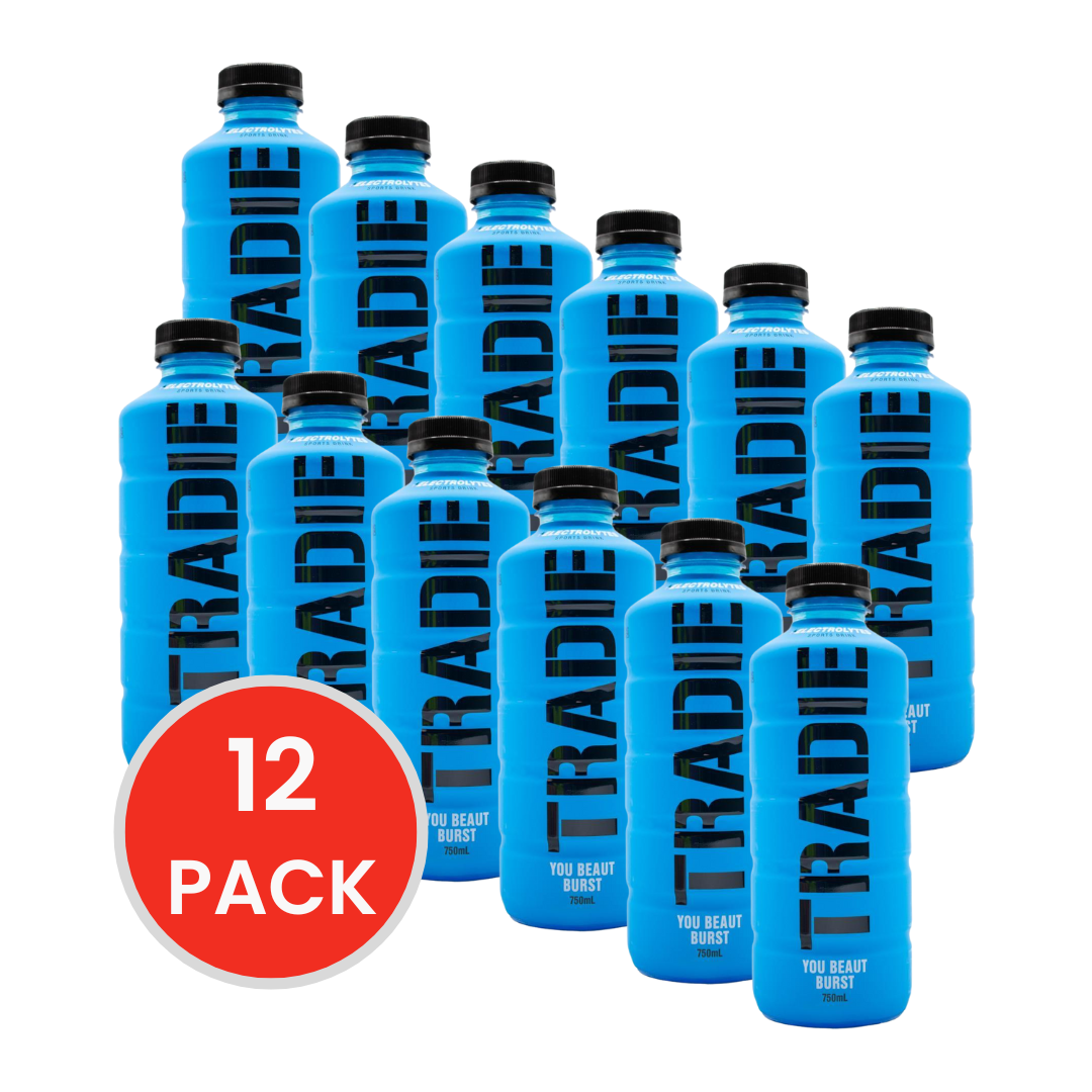 TRADIE SPORTS DRINK YOU BEAUT BURST 750ml (12x Pack)