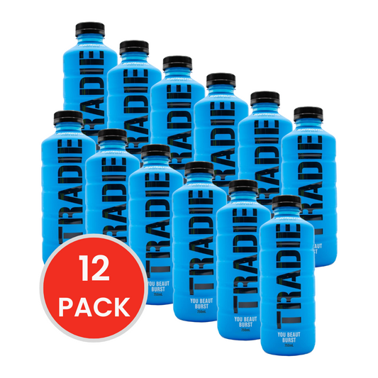 TRADIE SPORTS DRINK YOU BEAUT BURST 750ml (12x Pack)