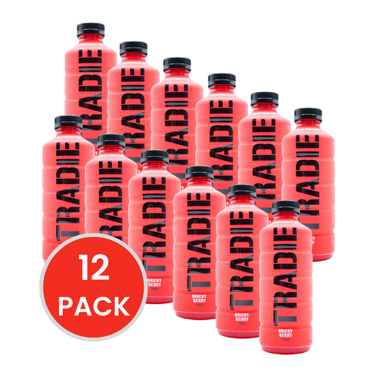 TRADIE SPORTS DRINK YOU BRICKY BERRY 750ml (12x Pack)