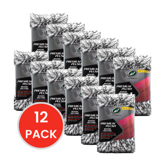 TURTLE WAX WASH SPONGE MICROFIBRE PREMIUM PLUSH (12x Pack)