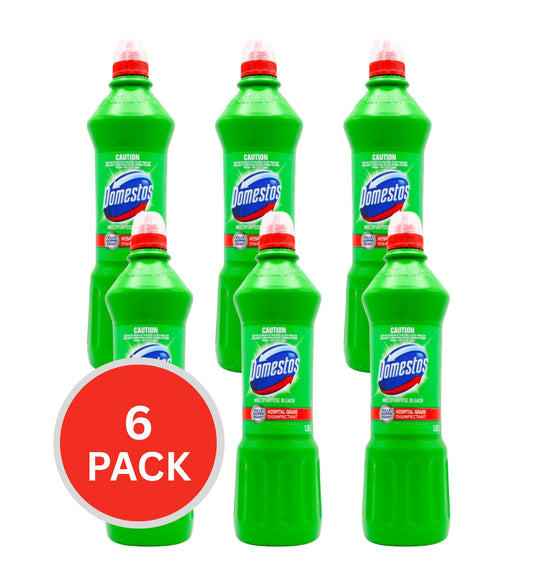 Domestos 1.25l Bleach Mountain Fresh (6x Pack)