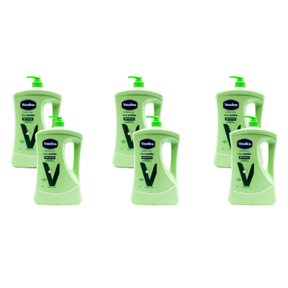 Vaseline Intensive Care Body Lotion Aloe Soothe 1500mL (6 Pack)