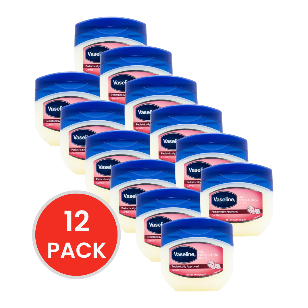 Vaseline Protecting Jelly Baby Gentle 100mL (12 Pack)