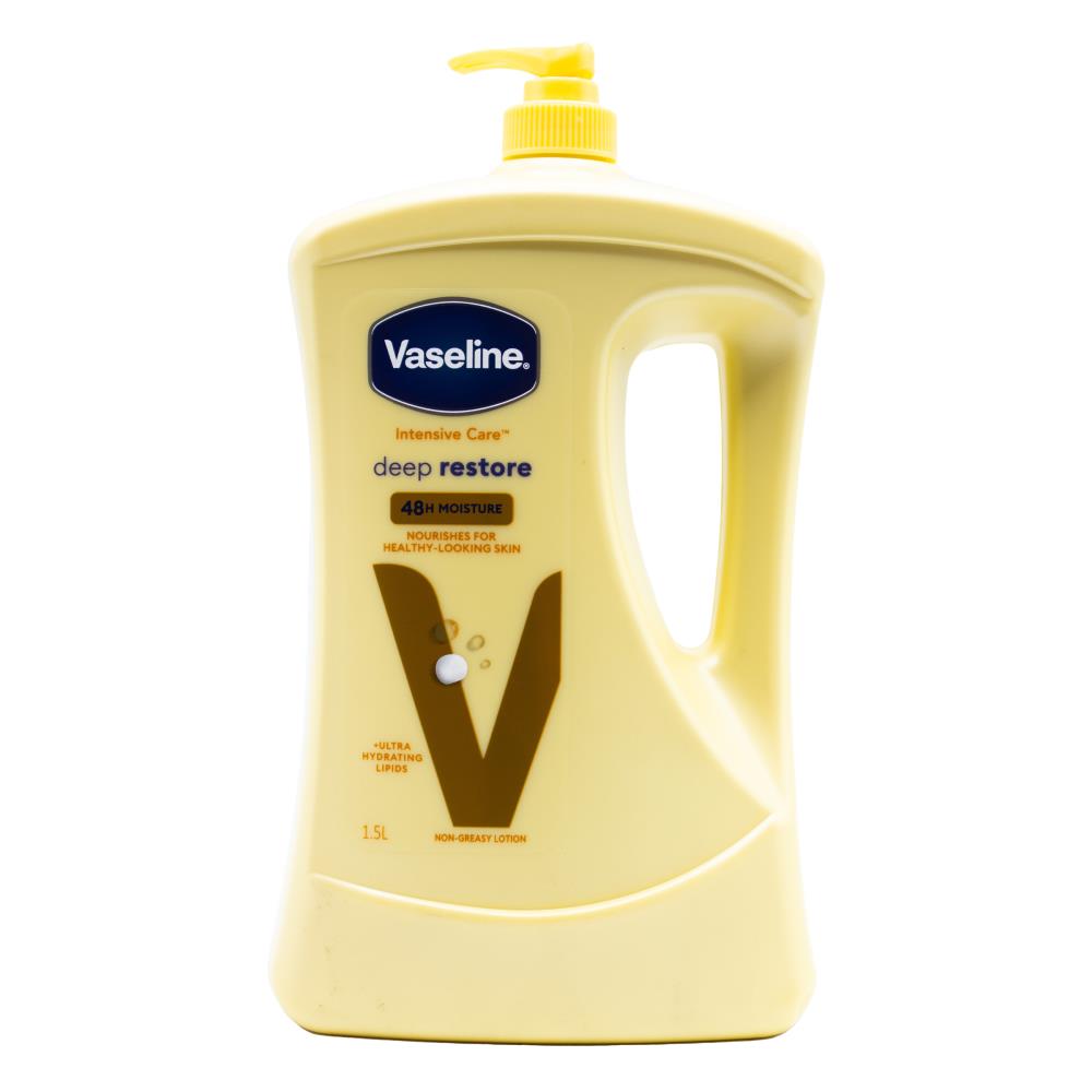 Vaseline Intensive Care Body Lotion Deep Restore 1500mL (6 Pack)