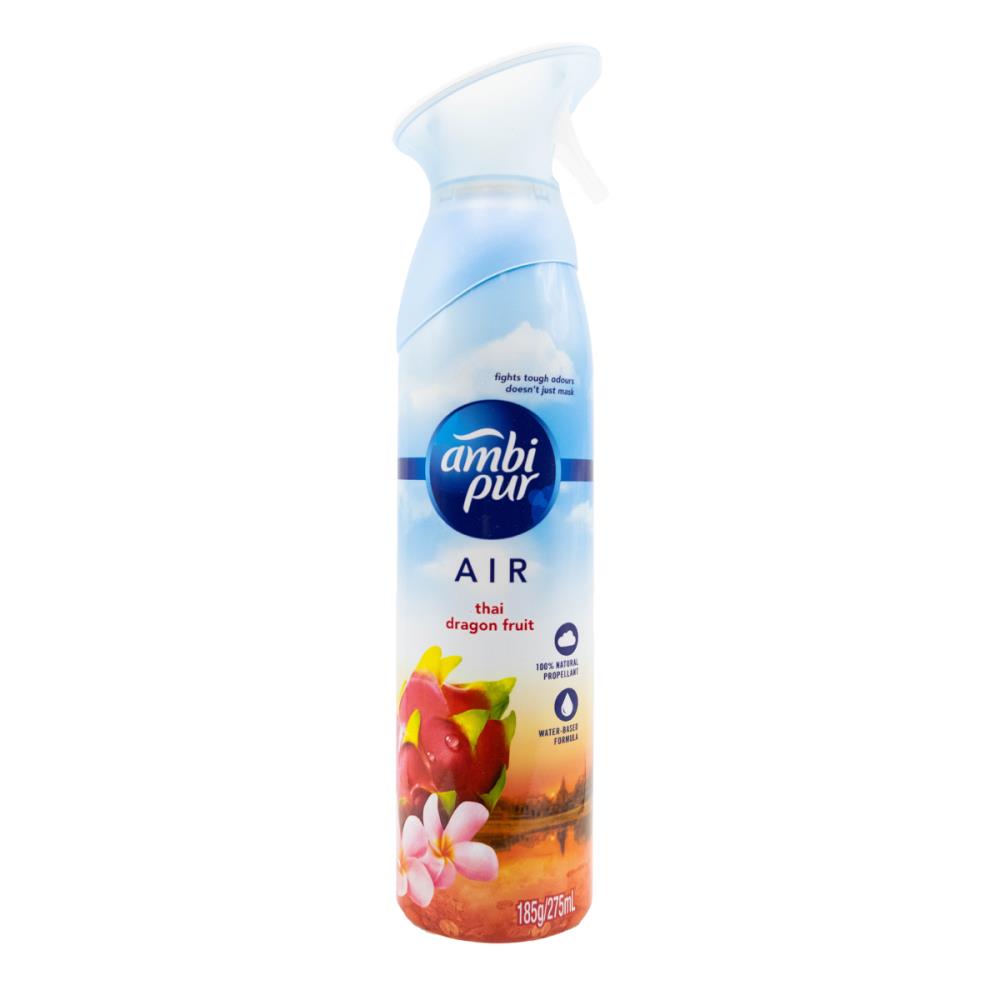 Ambi Pur 185g / 275ml Air Freshener Spray – Thai Dragon Fruit (6 pack)