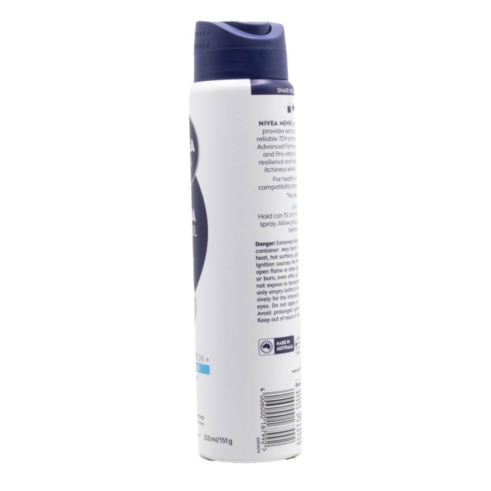 Nivea Men Derma Control Antiperspirant Pro Vitamin B5 250ml (6 Pack)