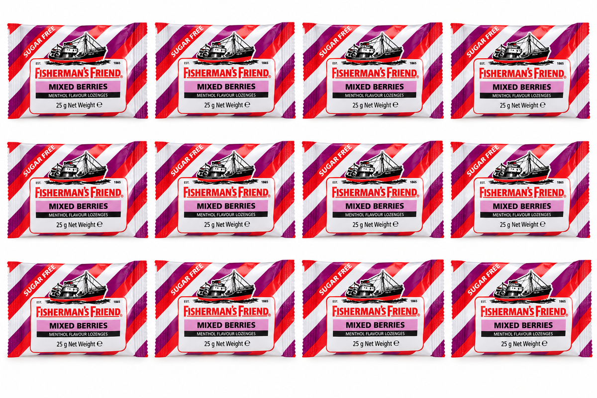Fisherman's Friend Mixed Berries Lozenges 25g x 12