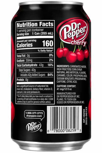 Dr Pepper Cherry 355mL x 12