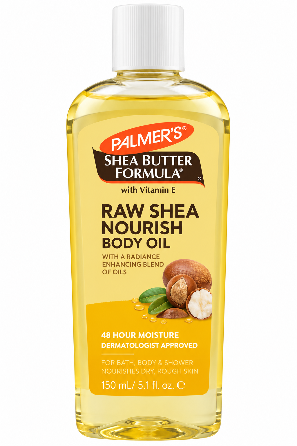 Palmers Raw Shea Nourish Body Oil 150mL x 3