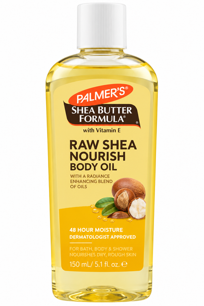 Palmers Raw Shea Nourish Body Oil 150mL x 3