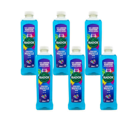 Radox 500ml bath soak muscle soak limited edition (6 pack)