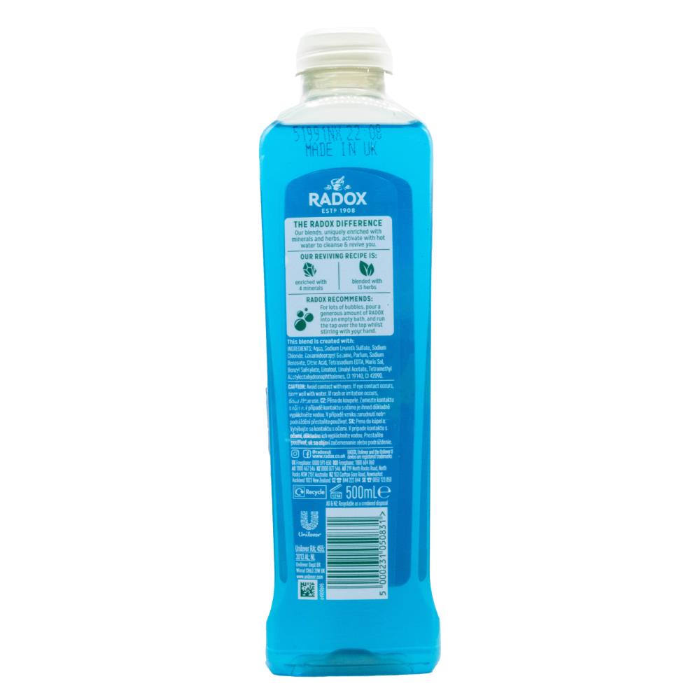 Radox 500ml bath soak muscle soak limited edition (6 pack)