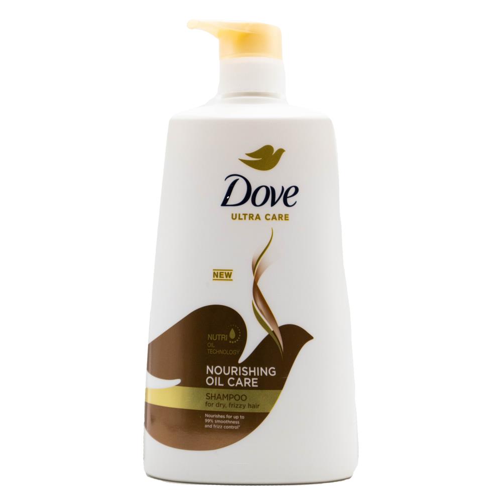 Dove Ultra Care Nourishing Oil Shampoo 680mL for Dry & Frizzy Hair (12 pack)