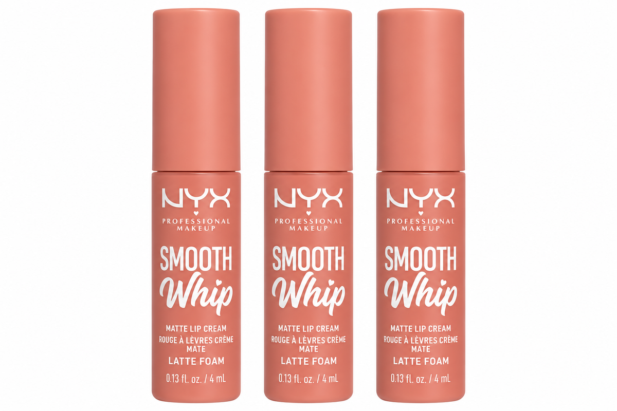 NYX Smooth Whip Matte Lip Cream Latte Foam 4mL x 3