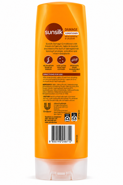 Sunsilk Defeat Damage Conditioner 350mL x 6