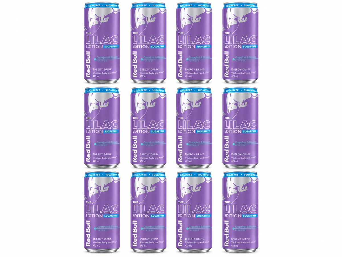 Red Bull Lilac Edition Sugar Free 473mL x 12
