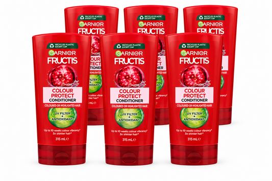 Garnier Fructis Colour Last Conditioner Acai Extract 315mL x 6