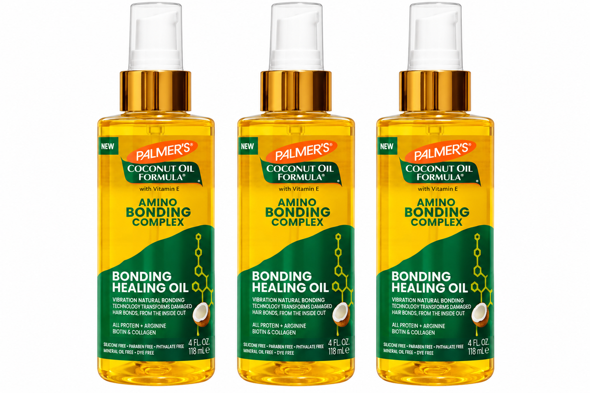Palmers Coconut Oil Amino Bonding Healing Hair Oil 118mL x 3