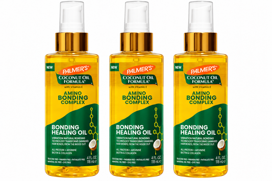 Palmers Coconut Oil Amino Bonding Healing Hair Oil 118mL x 3