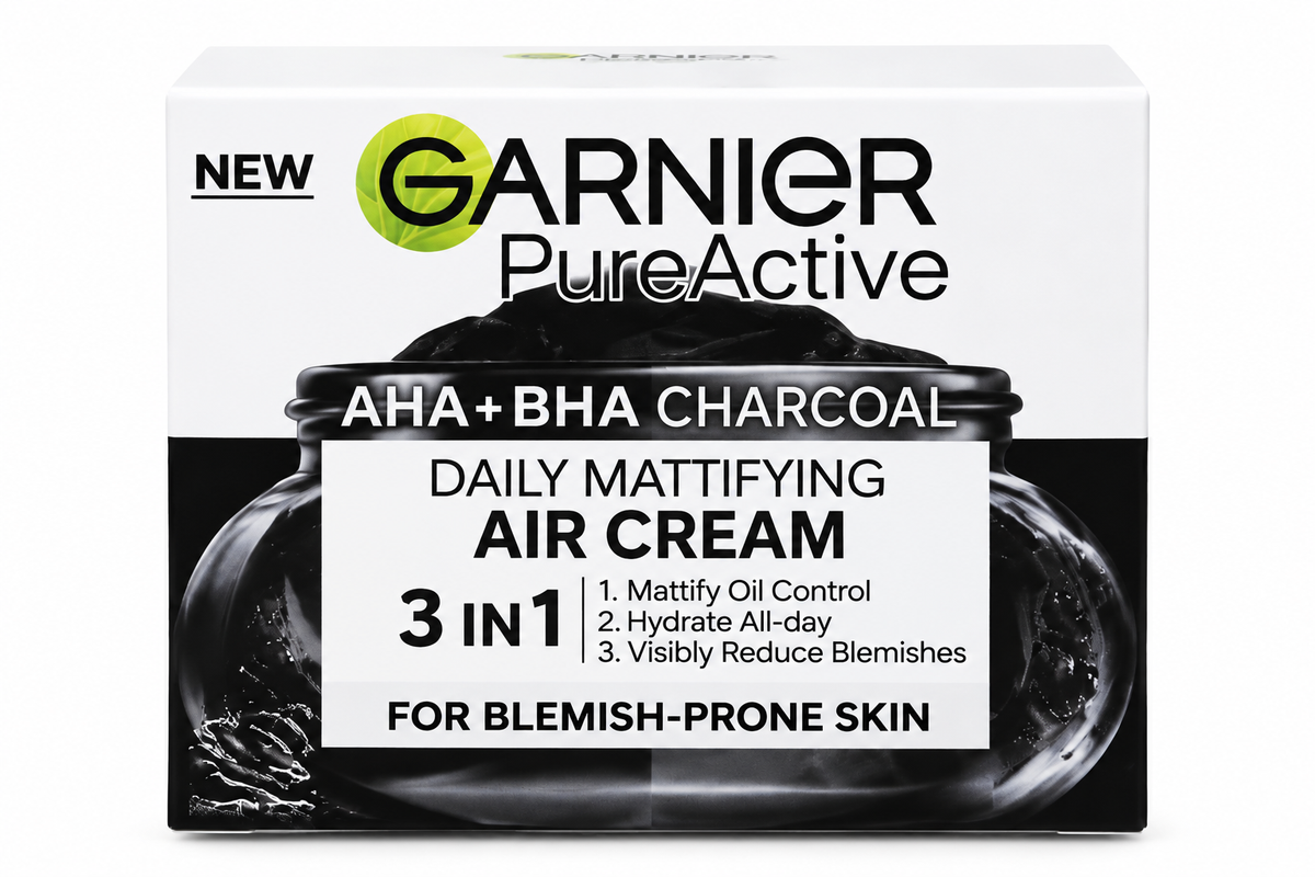 Garnier Pure Active 3 in 1 Daily Mattifying Air Cream 50mL x 6