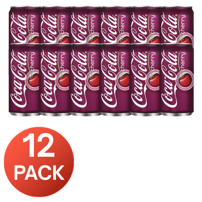 USA Cans 355mL Cherry Coke (12 Pack)