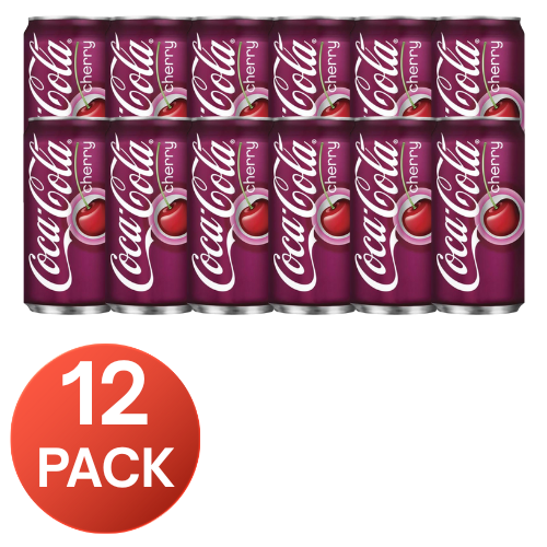 USA Cans 355mL Cherry Coke (12 Pack)