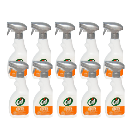 Cif Kitchen Spray Ultrafast 500mL (10 Pack)