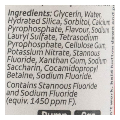 Colgate Total Active Prevention Toothpaste Pump Clean Mint 130g Antibacterial Protection (4 pack)