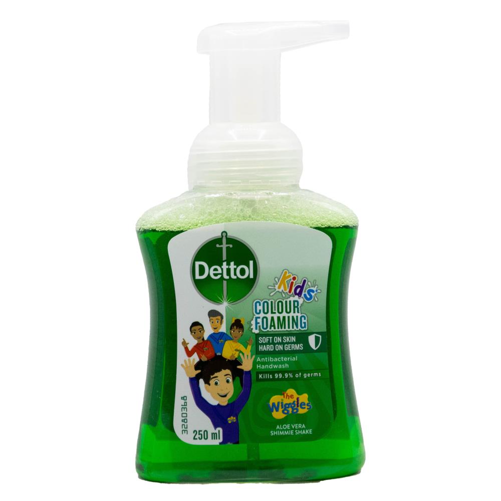 Dettol Antibacterial Hand Wash 250mL Colour Foaming (6 Pack)