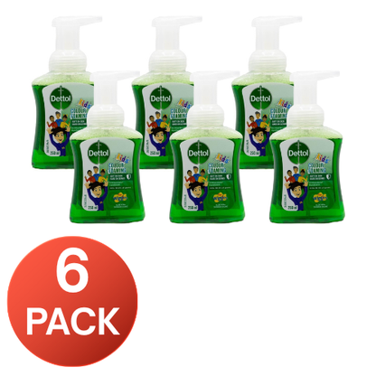 Dettol Antibacterial Hand Wash 250mL Colour Foaming (6 Pack)