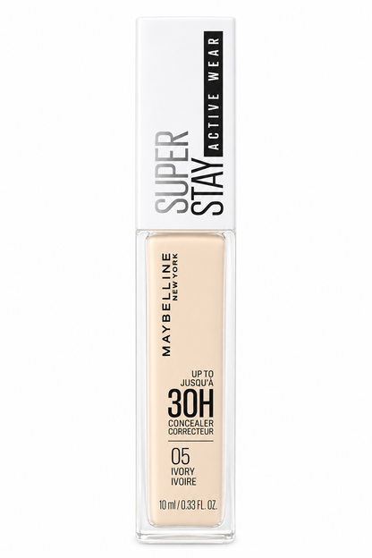 Maybelline Super Stay Active Wear Concealer 10mL Ivory 05 x 3
