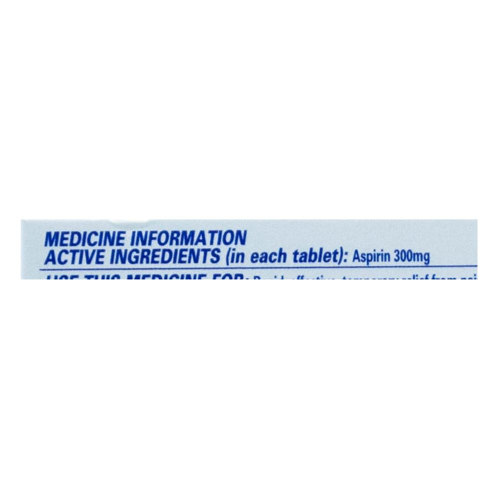 Disprin pk24 tablets original aspirin 300mg (12 pack)