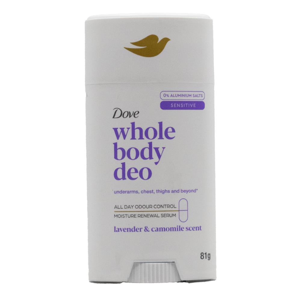 Dove 81 g Deodorant Odour Protection (6 Pack) – Lavender & Camomile Scent