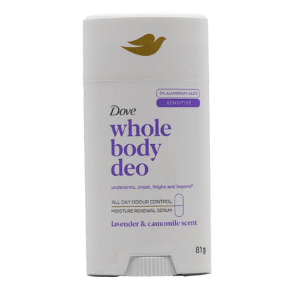 Dove 81 g Deodorant Odour Protection (6 Pack) – Lavender & Camomile Scent