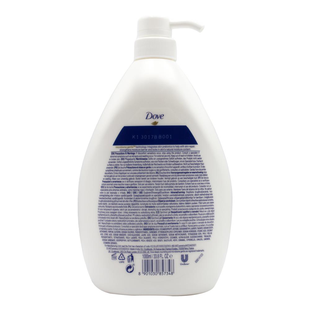 Dove Body Wash Deeply Nourishing 1000mL (3 Pack)
