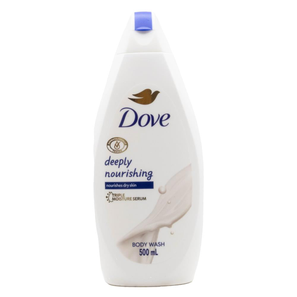 DOVE 500mL BODY WASH TRIPLE MOISTURE SERUM DEEPLY NOURISHING