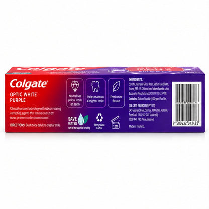 Colgate Optic White Purple Fresh Mint 100g x 12 Pack