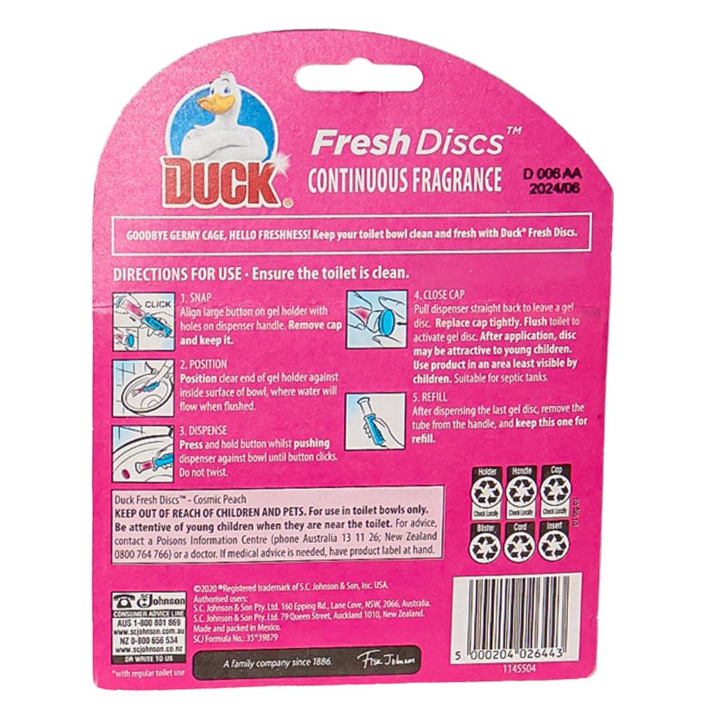 Duck Fresh Discs Cosmic Peach (4 Pack)