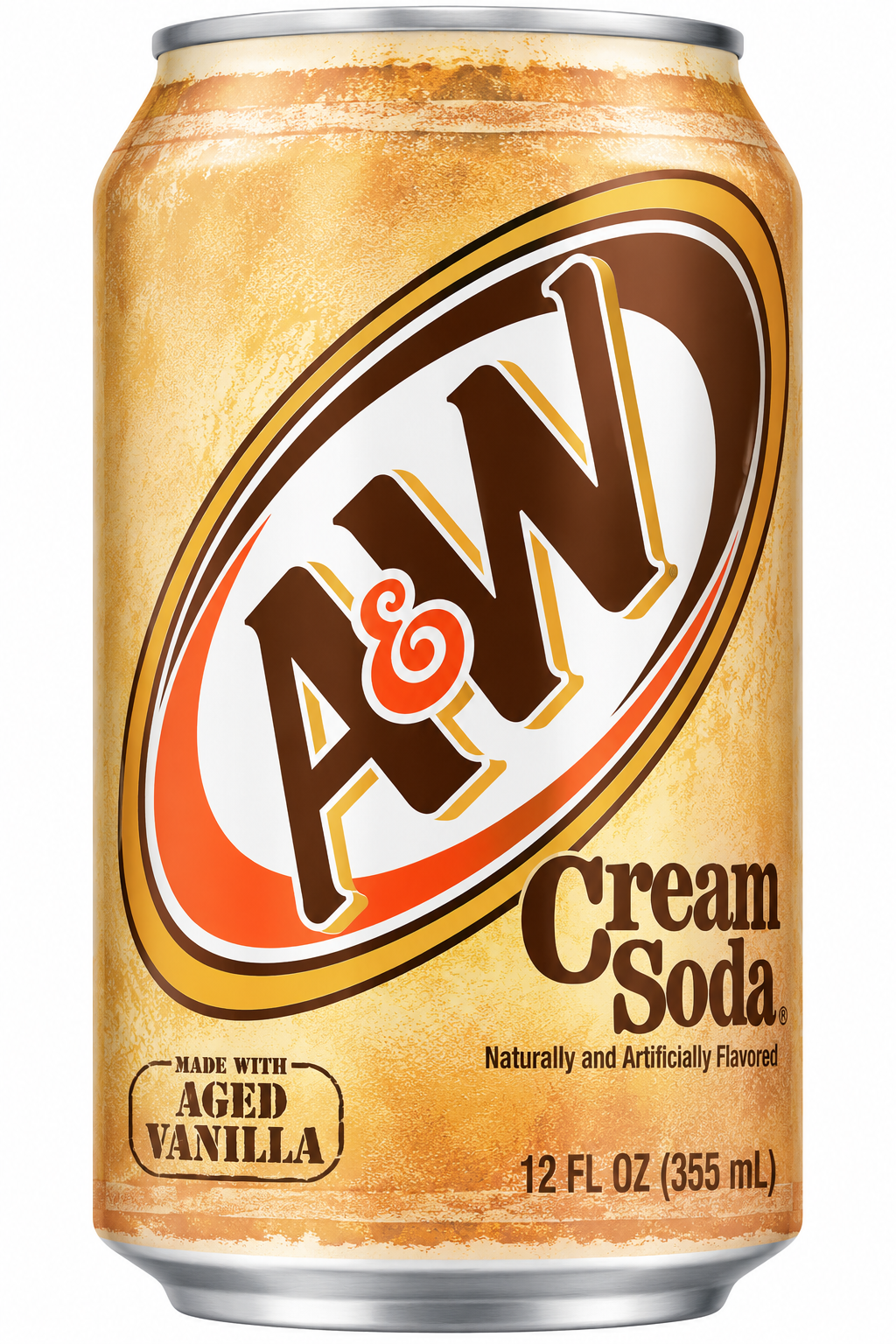 A&W Cream Soda 355mL x 12