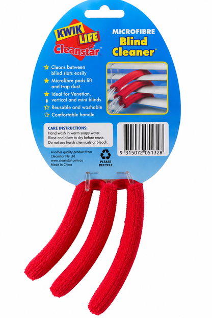 Kwik Life Microfibre Blind Cleaner 12 Pack Venetian Window Dusting Tool