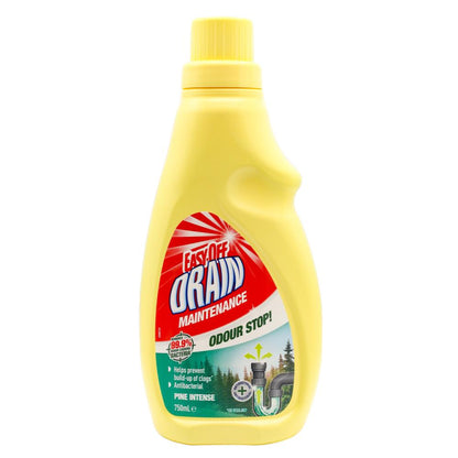 Easy off drain 750ml maintenance odour stop (3 pack)
