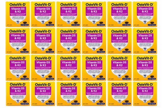 OsteVit-D Vitamin D3 & K2 60 Soft Capsules x 24